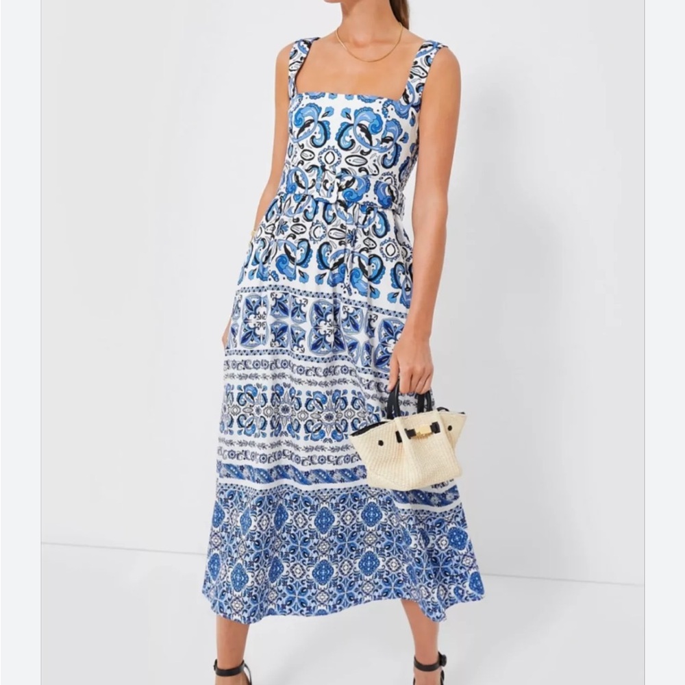 Tuckernuck tile belted dress